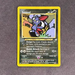 Pokemon TCG Neo Revelation Sneasel 24/64 Rare - Image 1