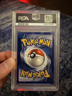 1999 Pokemon Base Set Shadowless Mewtwo Holo 10/102 PSA 7 Nm - Image 2