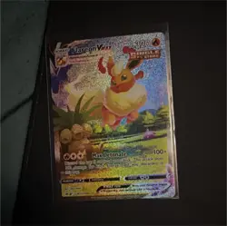 Pokemon Flareon VMAX SWSH180 SWSH: Sword & Shield Promo Full Art Holo - Image 1