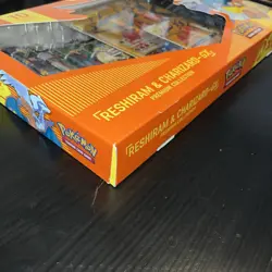Pokemon Reshiram & Charizard GX Tag Team Premium Collection Box - Factory Sealed - Image 4