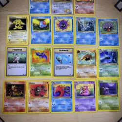 Pokemon TCG WOTC Team Rocket Fossil Base Set2 etc Vintage Bundle - No Dups x18 - Image 3