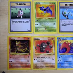Pokemon TCG WOTC Team Rocket Fossil Base Set2 etc Vintage Bundle - No Dups x18 - Image 4