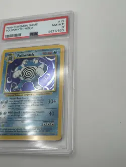 1999 Pokemon Game #13 Poliwrath-Holo PSA 8 - Image 2