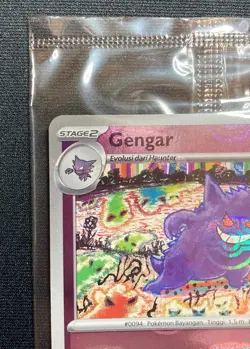 Gengar Master Ball Mirror Holo Monthly Promo Indonesia 2024 Pokemon #118/SV-P - Image 4