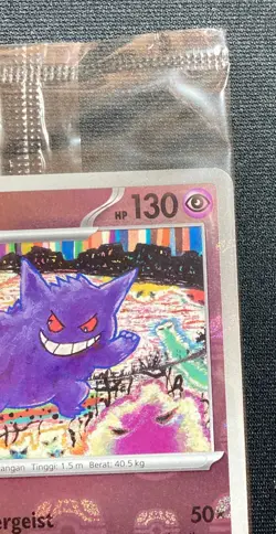 Gengar Master Ball Mirror Holo Monthly Promo Indonesia 2024 Pokemon #118/SV-P - Image 5