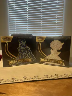 Pokemon Mega Evolution ETB Elite Trainer Box Sealed Mega Lucario, Mega Gardevoir - Image 2