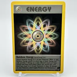 Rainbow Energy 80/82 - Team Rocket - Rare - Pokemon TCG - Image 2