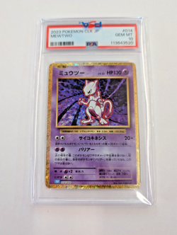 2023 Pokemon CLK JP Mewtwo #014 PSA 10 GEM MT - Image 1