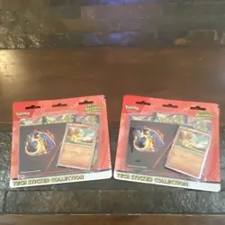 Pokemon TCG Ascended Heroes Charmander Promo Tech Sticker Lot Sealed Packs - Image 1