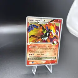 Pokemon TCG Infernape Lv.X Rising Rivals 108/111 Ultra Rare MP. - Image 3
