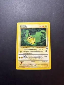 Pikachu 27/53 WOTC Black Star Promo Regular Pokemon MP - Image 1
