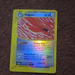 Pokemon Pidgeot Expedition Base Set 23/165 Holo Rare 80HP 2002 Nintendo - Image 1