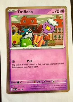 Pokemon TCG Drifloon #005 Mega Evolution Black Star Promo - Image 1