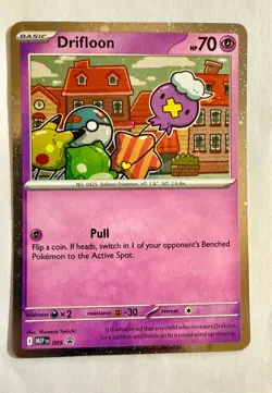 Pokemon TCG Drifloon #005 Mega Evolution Black Star Promo - Image 3