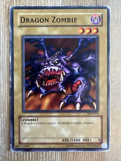 Yu-Gi-Oh! TCG Dragon Zombie Yugi Sdy-014 Unlimited Common HP - Image 1