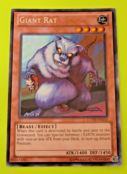 Yu-Gi-Oh Giant Rat Secret Rare LCYW-EN232 Nm - Image 1