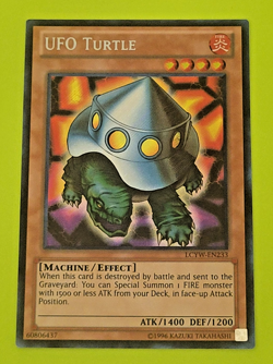 Yu-Gi-Oh UFO Turtle Secret Rare LCYW-EN233 Nm - Image 1