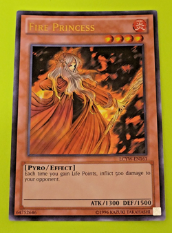 Yu-Gi-Oh Fire Princess Ultra Rare LCYW-EN161 Nm - Image 1