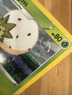 Eldegoss SWSH046 Holo Black Star Champions Path Promo Pokemon NM SWIRL - Image 3