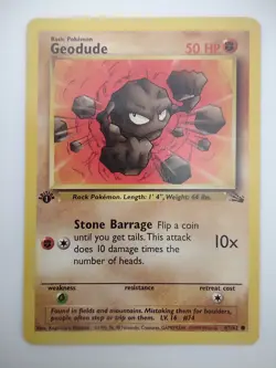 Pokemon Base Set Fossil 1st Edition/Unl Pick A Card Com/Uncommon Buy 6+ Save 25% - Image 3