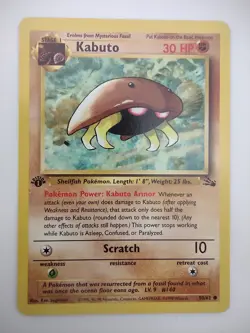 Pokemon Base Set Fossil 1st Edition/Unl Pick A Card Com/Uncommon Buy 6+ Save 25% - Image 4