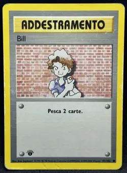 POKEMON~BILL~91/102~COMUNE~SET BASE~1A EDIZIONE~ITALIANO~PL - Image 1