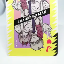 J Power & Denji Heart Chainsaw Man PLAYNG CARDS TATSUKI FUJIMOTO JUMP MAGAZINE - Image 3