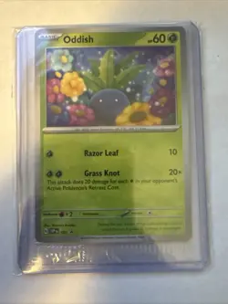 Pokemon TCG Oddish SVP 102 Promo Path to the Peak Sealed Card - Image 1