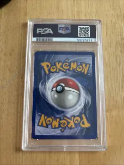 1999 Pokemon Game Zapdos Holo Card Psa 7 - Image 2