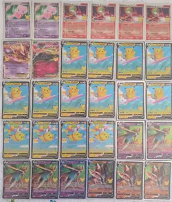 Pokemon TCG Celebrations 48 Card Lot. Flying Pikachu, Garchomp and more. - Image 1