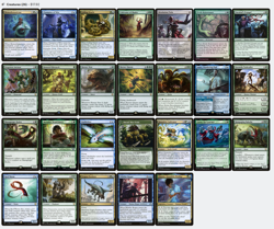 MTG - Custom Commander Deck - 100 cards - Esix, Fractal Bloom - Simic Clones - Image 3