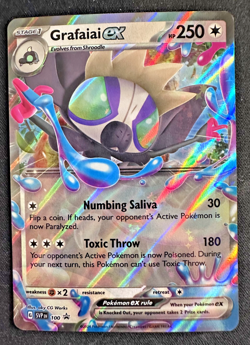 Grafaiai ex 100 Sv: Scarlet & Violet Promo Cards Holo NM - Image 1