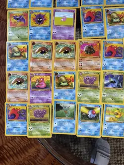 Pokemon Vintage Fossil Edition Base Set Lot Of Non Holos 57 Cards - Image 3
