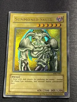 Summoned Skull Faded Ink MRD-003 Original Print Ultra Rare Yu-Gi-Oh Card MP - Image 1