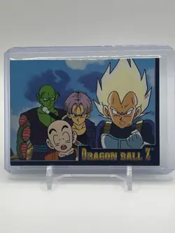 Dragon Ball Z 2001 Artbox JPP/Amada Card - #25 Piccolo/trunks/Vegeta/Krillin NM - Image 1