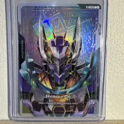 GUNDAM CARD GAME RESOURCE CARD - GFreD R-025 C++ FOIL - GD03 STEEL REQUIEM - Image 1