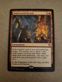 Underworld Breach Theros Beyond Death Regular Card, Near Mint Condition - Image 1
