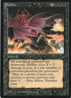 MTG Hellfire Legends NM - Image 2
