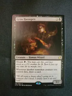 2019 Commander Grim Haruspex Commander Rare #118 Magic The Gathering MTG Tcg - Image 1