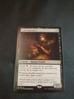 2019 Commander Grim Haruspex Commander Rare #118 Magic The Gathering MTG Tcg - Image 2