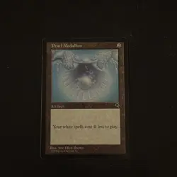 Magic The Gathering Tempest Pearl Medallion #300 Lightly played - Image 1