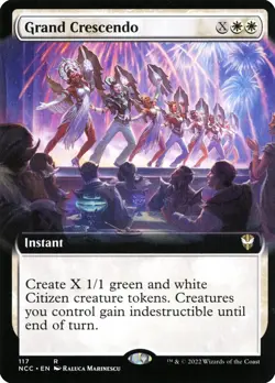 MTG Grand Crescendo (117/519) Streets of New Capenna Commander NM - Image 1
