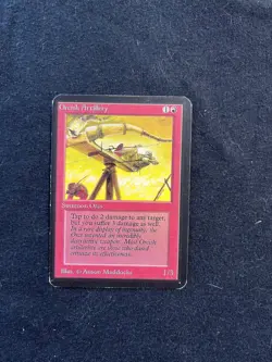 Magic the Gathering Orcish Artillery Alpha LP - Image 1