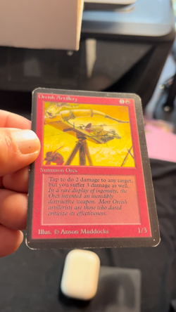 Magic the Gathering Orcish Artillery Alpha LP - Image 2