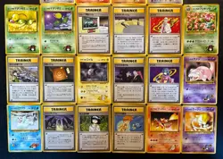 (26) JAPANESE POKEMON VINTAGE GYM HEROES LOT MISTY SABRINA CHAMRANDER MEOWTH - Image 2