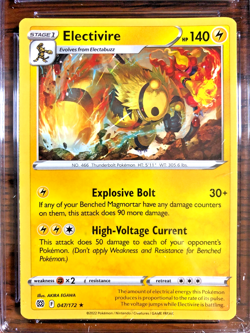 Electivire Regular Rare #047 - CGC NEAR MINT 7 - Brilliant Stars - Pokemon TCG - Image 2
