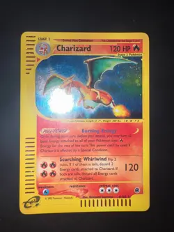 Pokemon Charizard Expedition Holo Rare #6 Eng NEAR MINT - Image 2