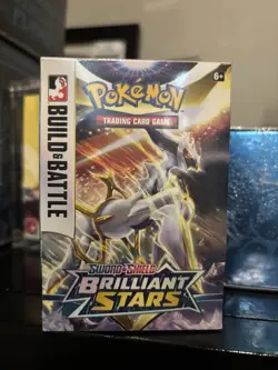 Pokemon Sword and Shield Brilliant Stars Build and Battle Box - 4 Booster Packs 820650850103 - Image 1