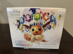 Pokemon Center Prismatic Evolutions ETB Elite Trainer Box Sealed - Image 1