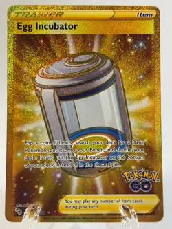 Egg Incubator (Secret) 087/078 Pokemon GO Holo: NM - Image 2